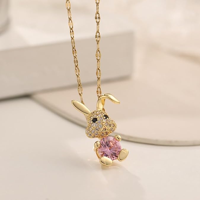 Bunny Charm Necklace