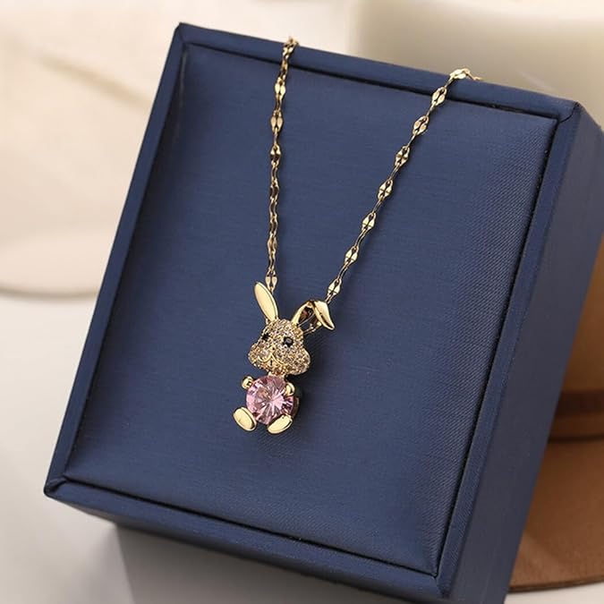 Bunny Charm Necklace