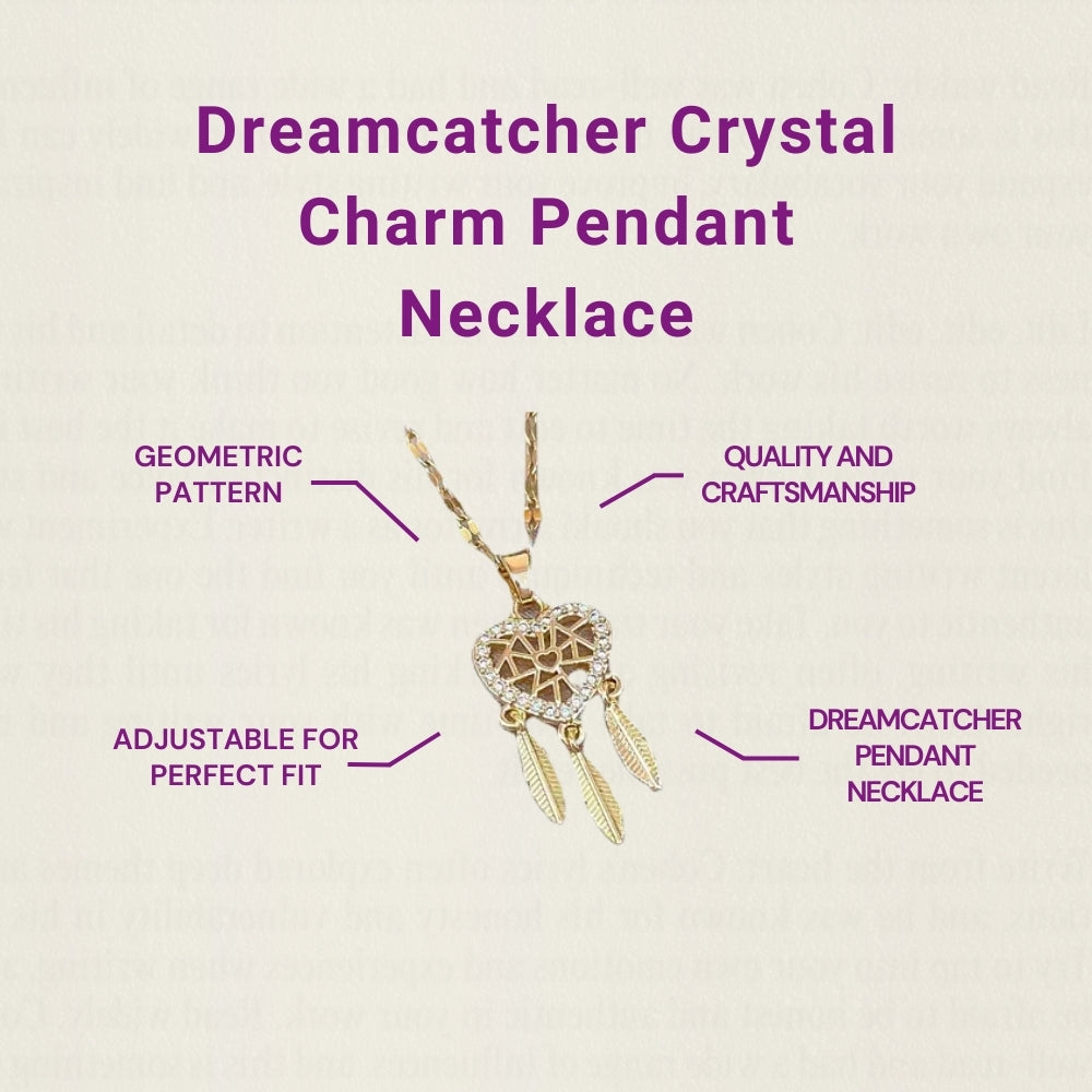 Dreamcatcher Pendant Necklace