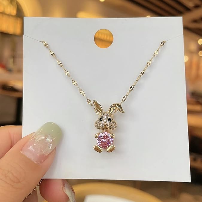 Bunny Charm Necklace