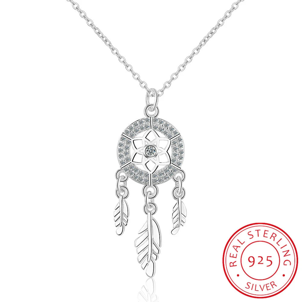Dreamcatcher Pendant Necklace