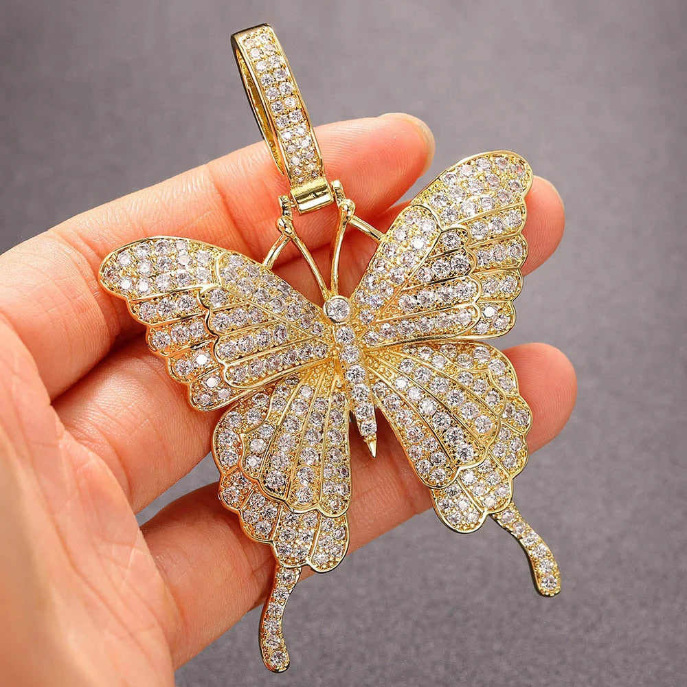 Elegant Butterfly Pendant Necklace