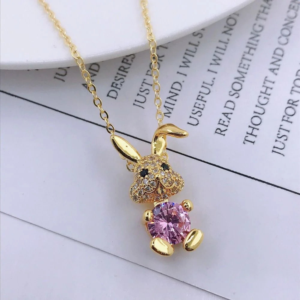 Bunny Charm Necklace