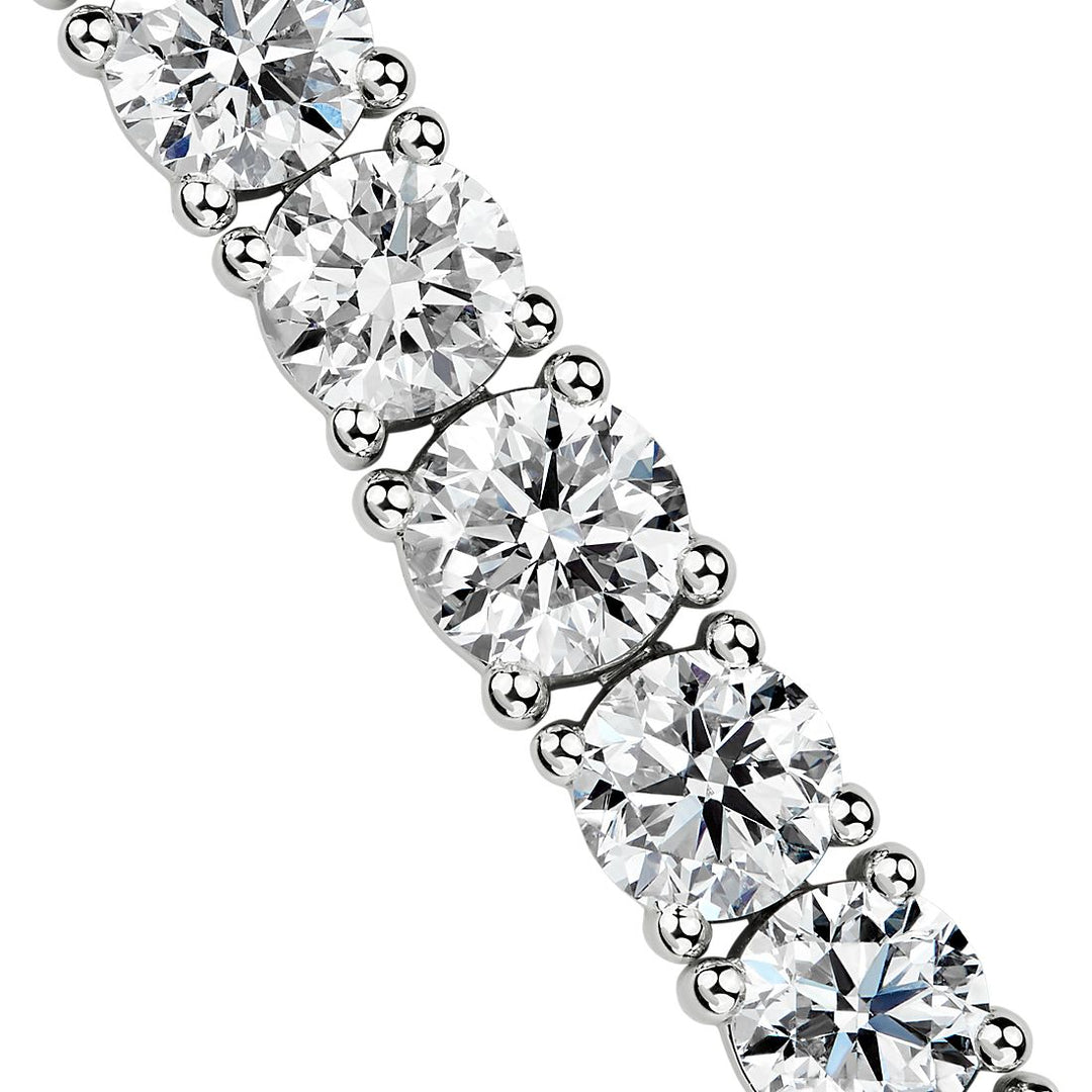 Tennis Pure 14k White Gold Bracelet