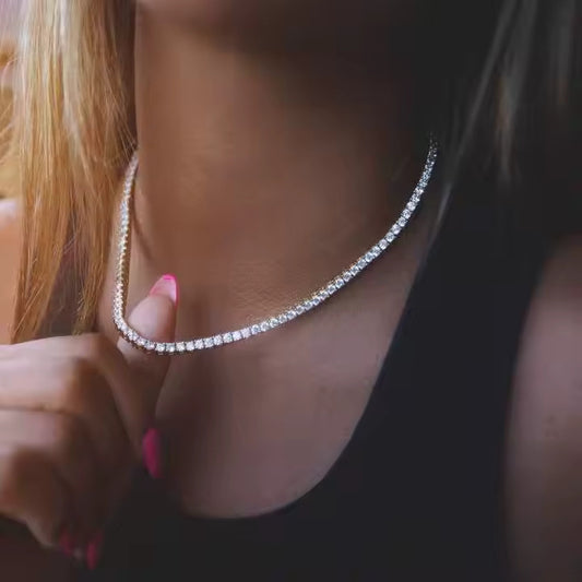 Iced Out Cuban Choker Necklace