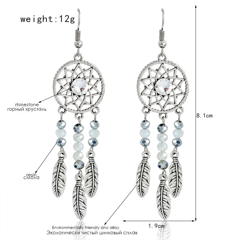 Vintage Dreamcatcher Earrings