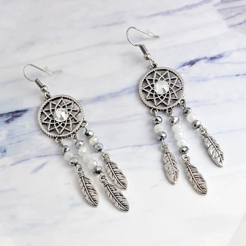 Vintage Dreamcatcher Earrings
