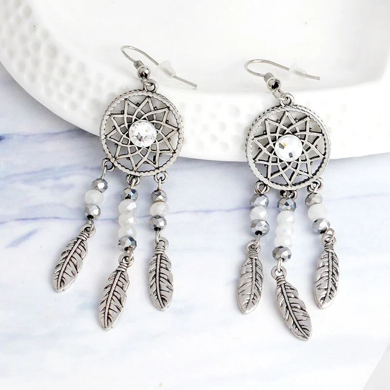 Vintage Dreamcatcher Earrings