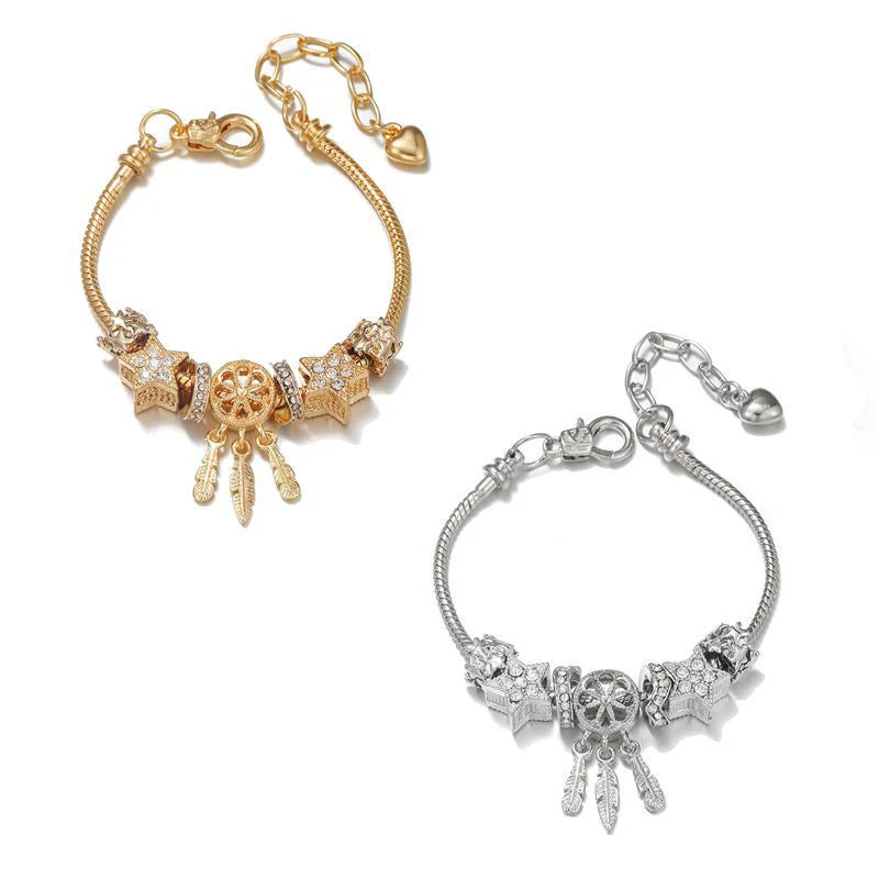 Dreamcatcher Charm Bracelet