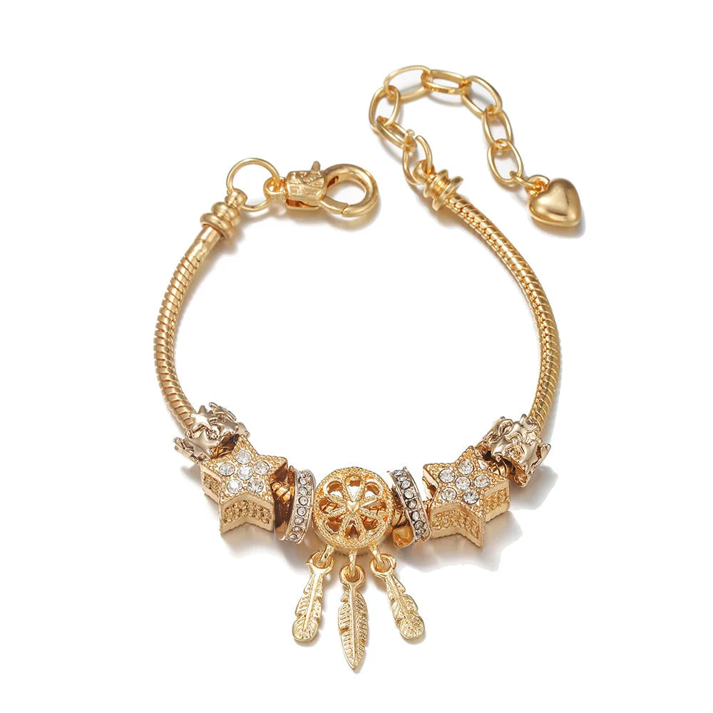 Dreamcatcher Charm Bracelet