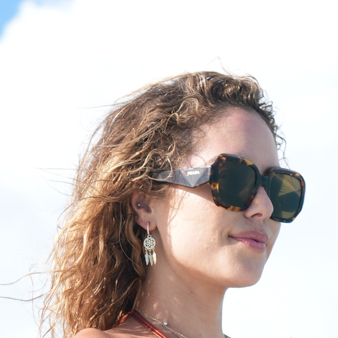 Golden Dreamcatcher Hoop Earrings