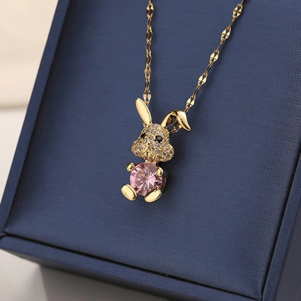 Bunny Charm Necklace