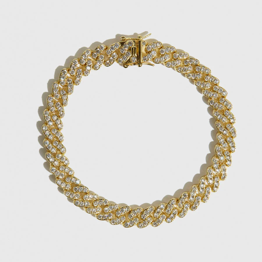 Regal Crystal Anklet