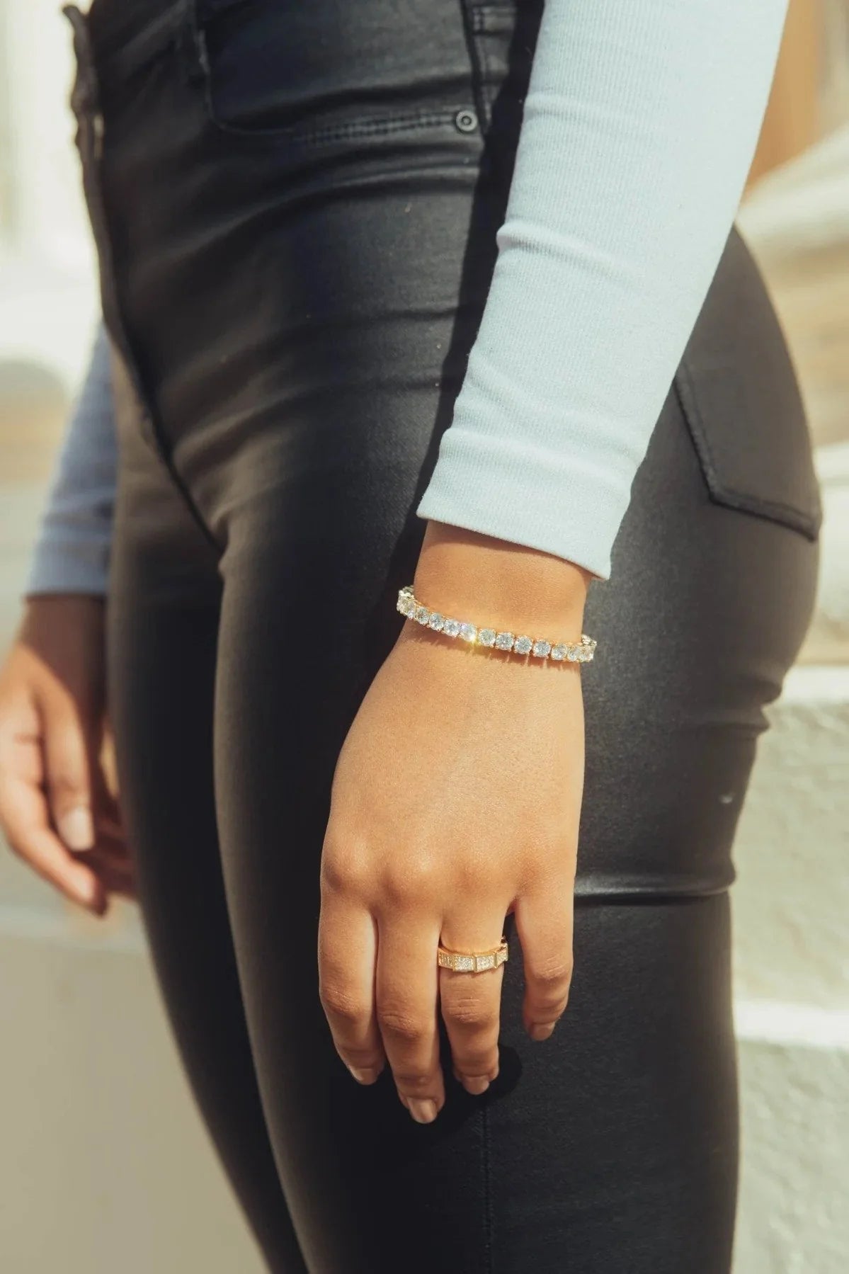 Diamond Elegance Tennis Bracelet