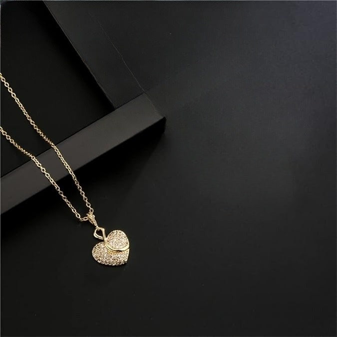 Elegant Infinity Heart Necklace